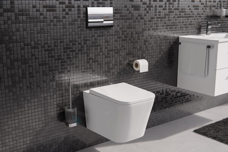 Pressalit sway d Abattant WC amortisseur et déclipsable Anthracite