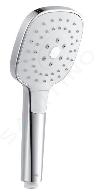 kielle Vega - Hand shower 130, 3 spray modes, chrome/white 20418000