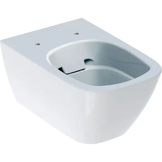 Geberit Smyle Square - Závěsné WC, Rimfree, bílá 500.208.01.1