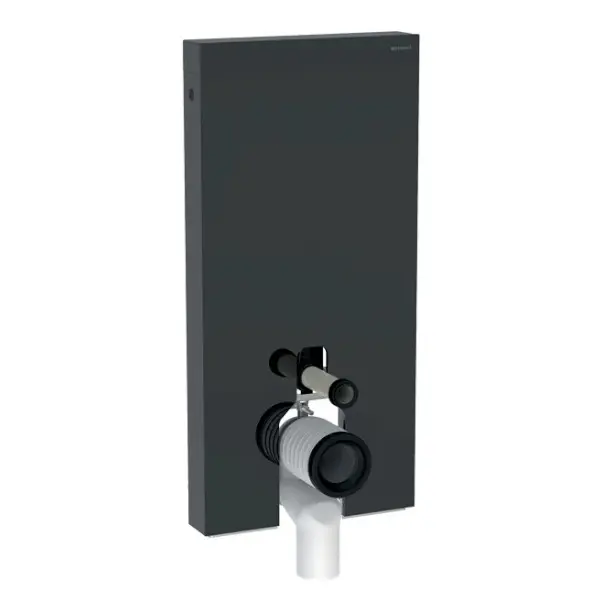 Geberit Monolith - Módulo sanitario para inodoro de pie, 101 cm, suministro inferior, lava 131.002.JK.5