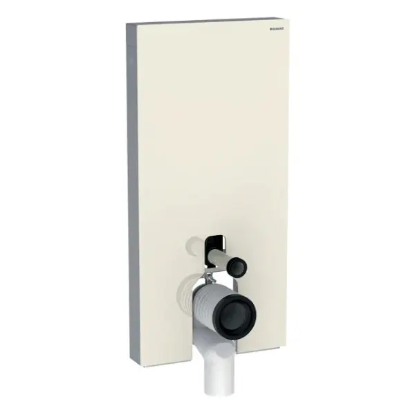 Geberit Monolith - Sanitaire module voor staand toilet, 101 cm, watertoevoer aan de onderkant, zand grijs 131.002.JL.5