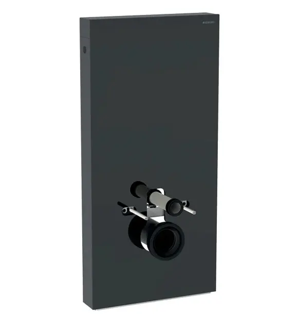 Geberit Monolith - Modul sanitar pentru WC suspendat, 101 cm, alimentare cu apă din lateral, lavă 131.022.JK.5