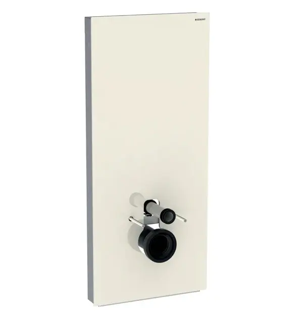 Geberit Monolith - Sanitaire module voor wandcloset, 114 cm, watertoevoer aan de onderkant, zand grijs 131.031.JL.5