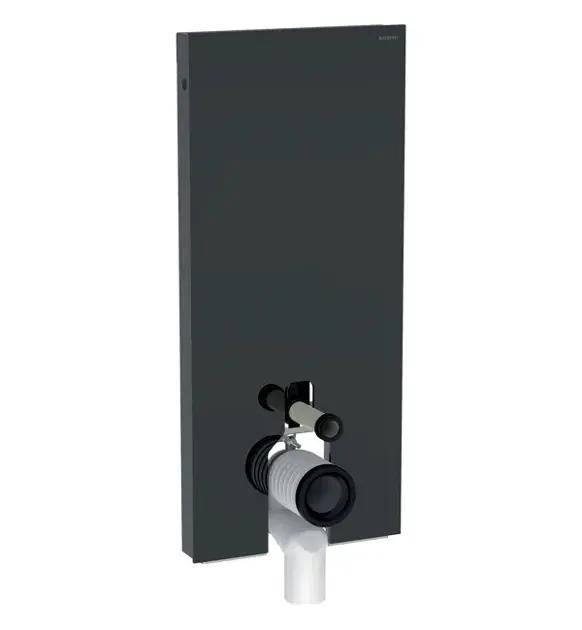 Geberit Monolith - Módulo sanitario para inodoro de pie, 114 cm, suministro inferior, lava 131.033.JK.5