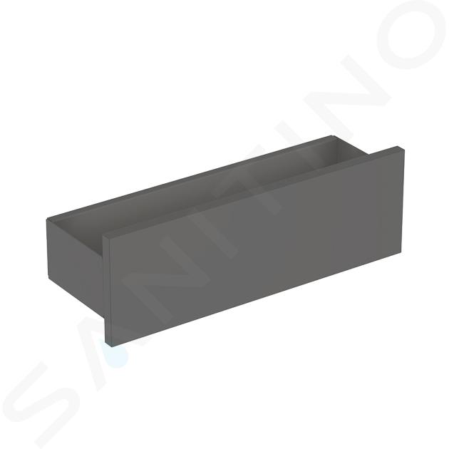 Geberit Smyle Square - Mensola 45 cm, color lava 500.362.JK.1