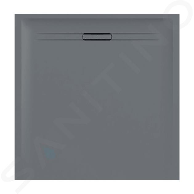 Geberit Sestra - Cădiță de duș 800 x 800 mm, gri 550.291.00.2