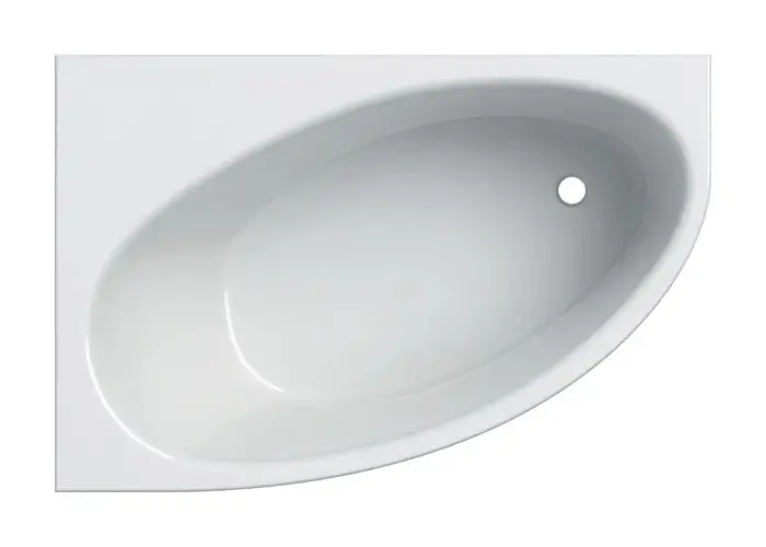 Geberit Selnova - Vaňa rohová 1500x1000x466 mm, ľavá, biela 554.272.01.1