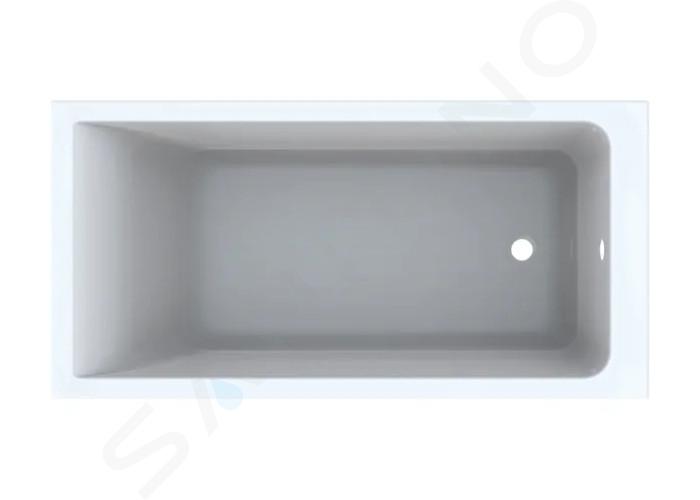 Geberit Selnova Square - Badewanne 150x70x42 cm, weiß 554.381.01.1