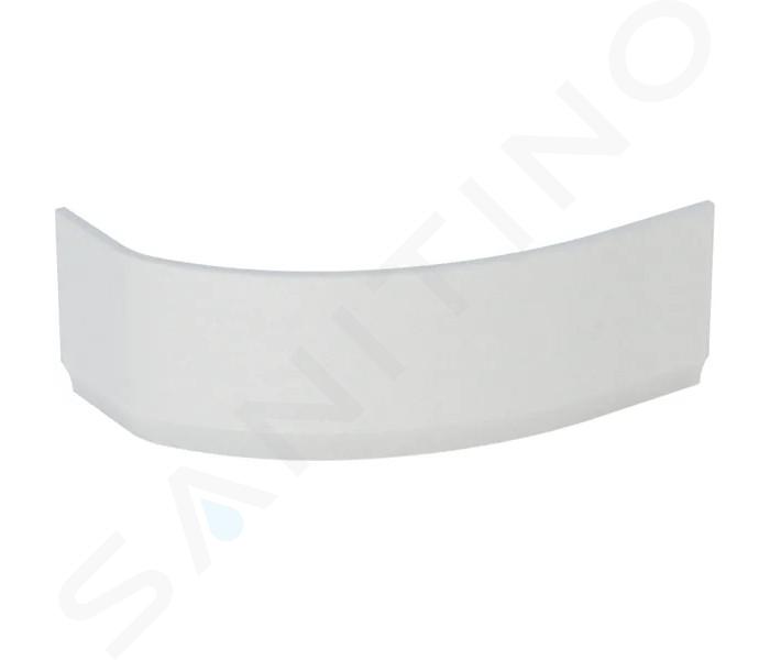 Geberit Selnova - Pannello frontale per vasca da bagno ad angolo Selnova, 1400 mm, dx, bianco 554.871.01.1