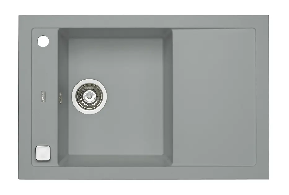 Alveus Formic - Gránit mosogató 760x500 mm, lefolyószabályozással, betonból 1124320