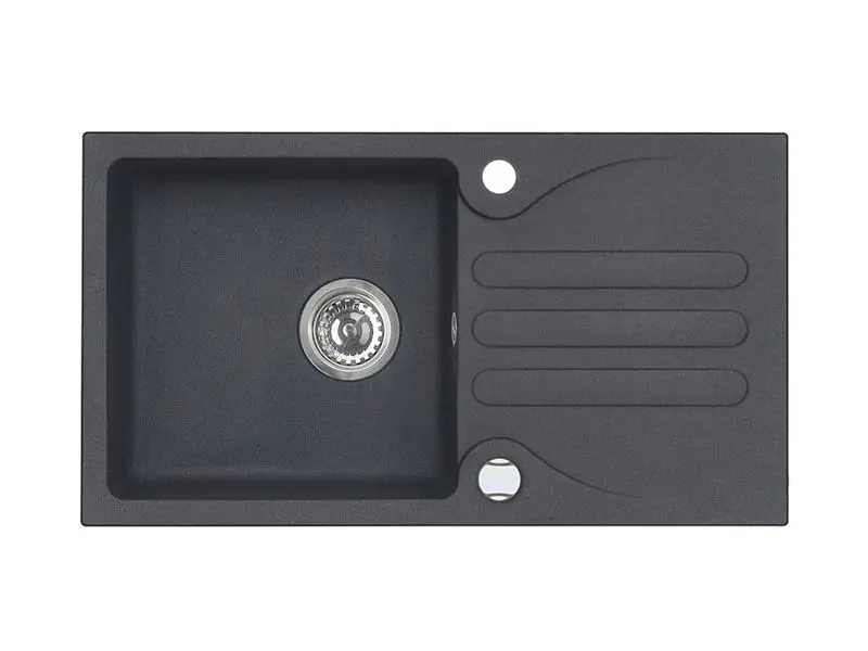Alveus Galapagos - Gránit mosogató 770x430 mm, lefolyásszabályozóval, szén-dioxiddal 1091214