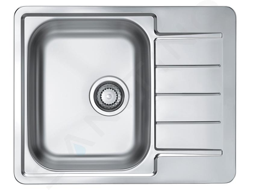 Alveus Line - Spoelbak 62x50 cm, rvs 1125356