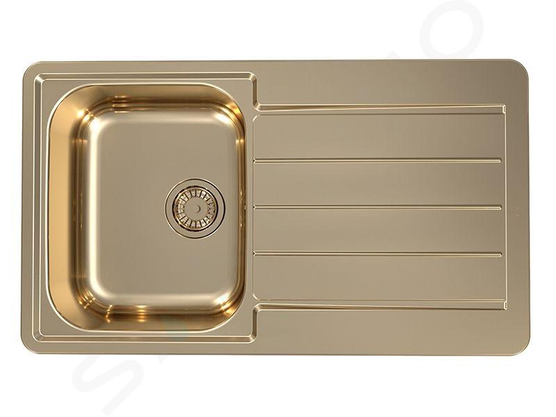 Alveus Line Monarch - Évier 860x500 mm, bronze 1103786