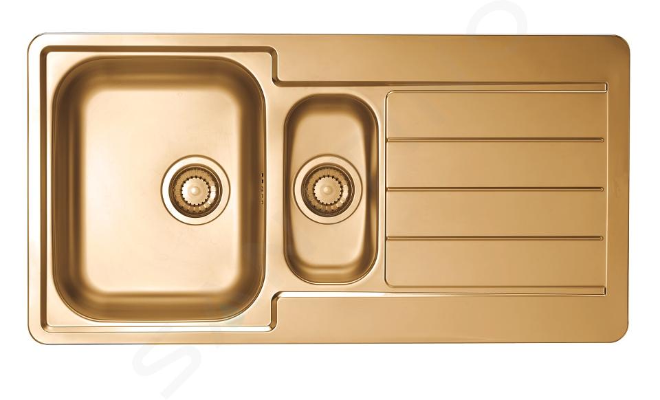 Alveus Line Monarch - Spoelbak 98x50 cm, bronze 1103785