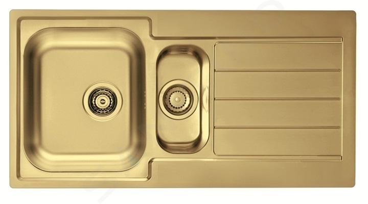 Alveus Line Monarch - Lavello 980x500 mm, gold 1078566