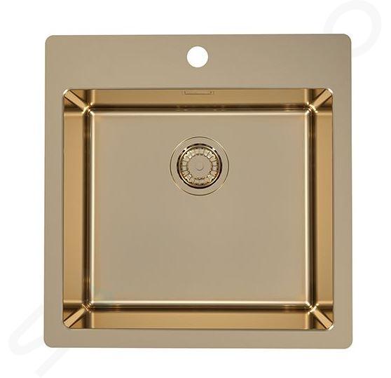 Alveus Pure Monarch - Fregadero 52x53 cm, bronze 1107052