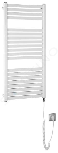 Aqualine Chauffage - Sèche-serviettes Tondi-E 45x97 cm, 300 W, blanc DE450T