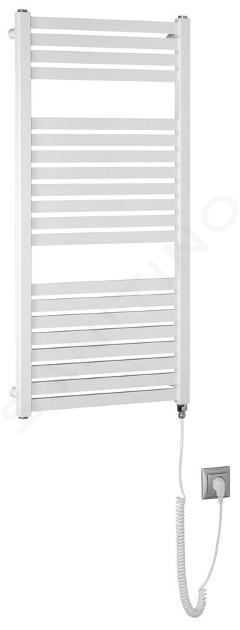 Aqualine Scaldasalviette - Scaldasalviette Tondi-E 45x97 cm, 300 W, bianco DE450T