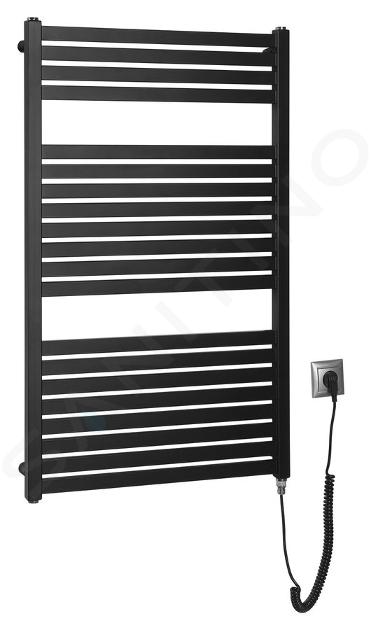 Aqualine Verwarming - Radiator, 600x970 cm, 400 W, mat zwart DE466T