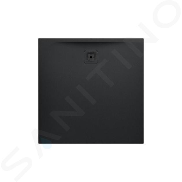 Laufen Pro - Sprchová vanička 100x100 cm, matná černá H2119520800001
