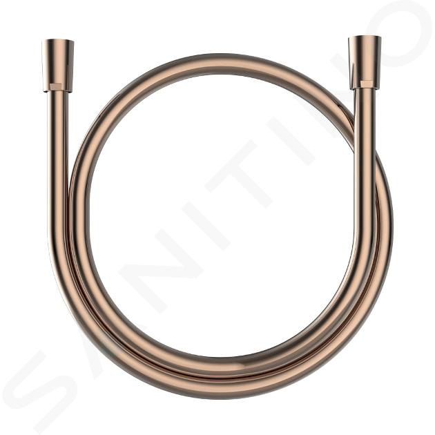 Laufen Accesorios de ducha - Manguera de ducha, 160 cm, oro rosa H3629800821311