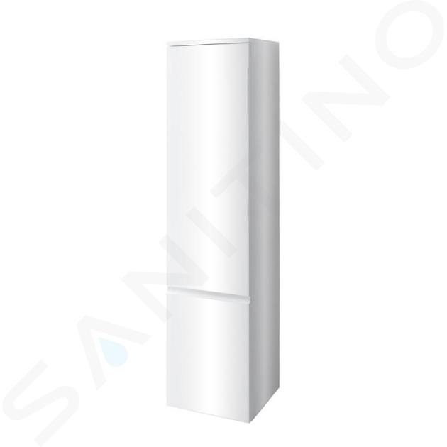 Laufen Pro S - Vysoká skříňka 165x35x34 cm, panty vpravo, lesklá bílá H4831220954751