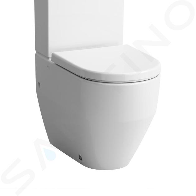 Laufen Pro - Vaso combinato per WC, scarico Vario, senza bordo, bianco H8259620000001