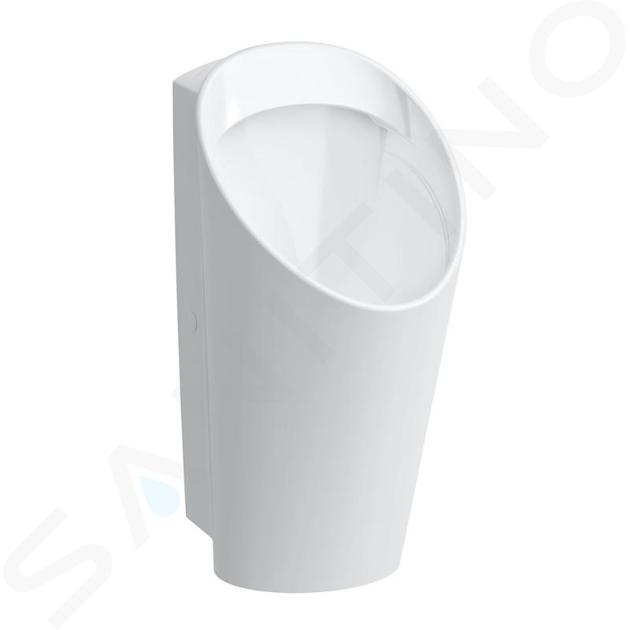 Laufen Lema - Urinal, Wasseranschluss hinten, Rimless, netzbetrieben, weiß H8411920004011