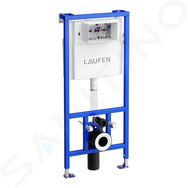 Laufen LIS - Bâti-support pour WC suspendu, arrivée d’eau par le haut et par l’arrière, 112 cm H8946600000001