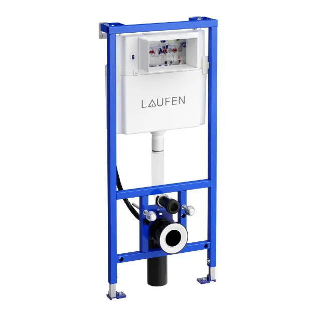 Laufen LIS - Vorwandelement für Wand-WC, Wasseranschluss hinten, 112 cm H8946660000001