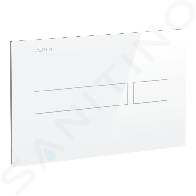 Laufen LIS - Control de descarga electrónico, cristal/blanco H8956630000001