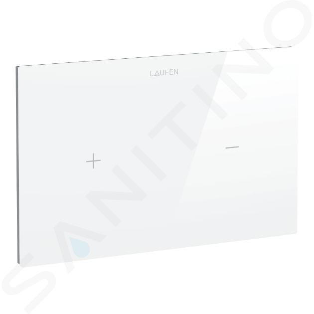 Laufen LIS - Commande électronique de chasse d'eau, verre/blanc H8956640000001