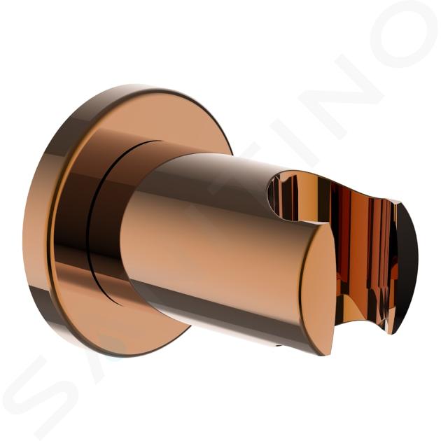 Laufen Duschzubehör - TwinCurve Brausehalter, Rosegold HF504779465000