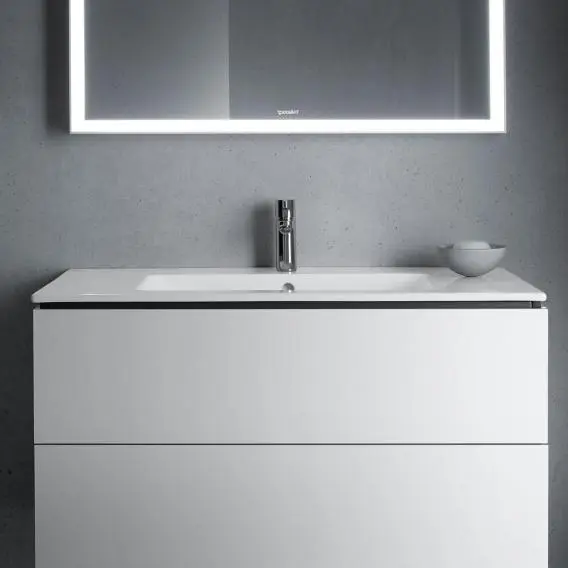 Duravit ME by Starck - Möbelwaschtisch 1230x490 mm, mit Überlauf 