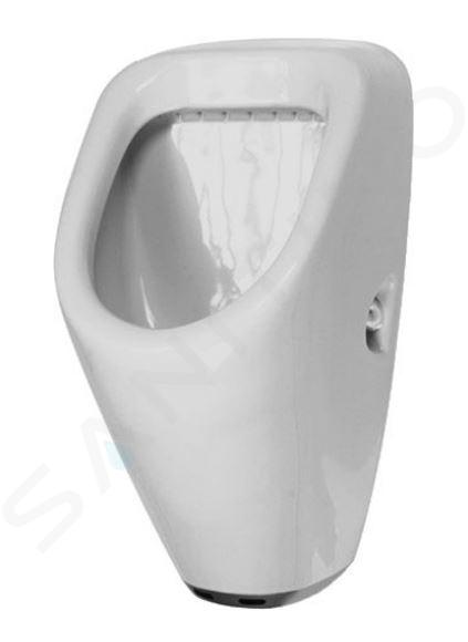 Duravit Urinals - Elektronický pisoár, zadní přívod, bateriové napájení, bílá 0830370000