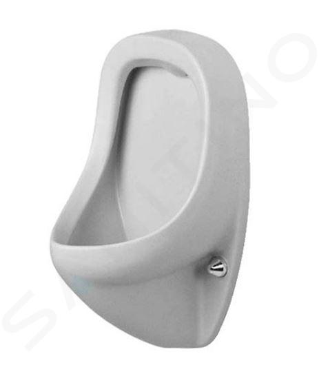 Duravit Urinals - Pisoár, zadný prívod, biela 0847370000