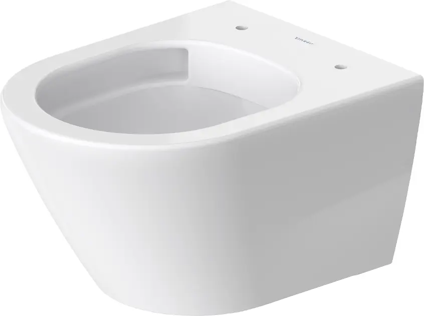 Duravit D-Neo - WC wiszące, bez kołnierza, HygieneGlaze, białe 2588092000