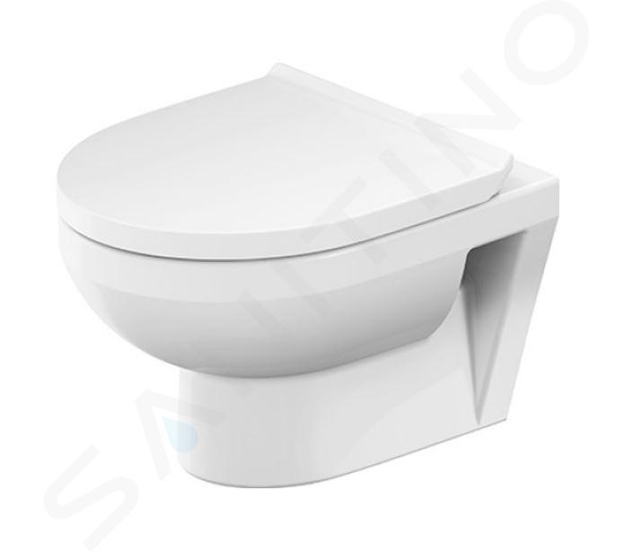 Duravit Duravit No.1 - WC suspendu avec abattant SoftClose, Rimless, blanc 45750900A1