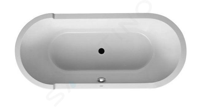 Duravit Starck - Baignoire 1800x800 mm, blanc 700009000000000