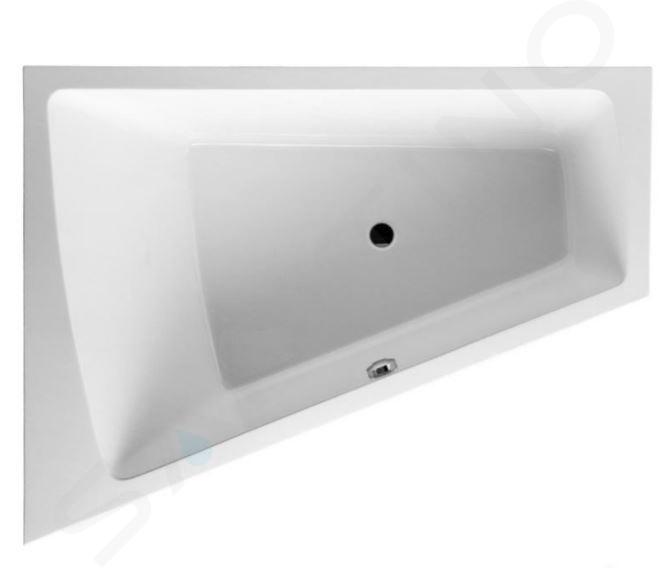 Duravit Paiova - Asymmetrisch bad, 1700x1300 mm, links, wit 700214000000000