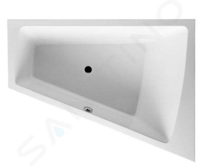 Duravit Paiova - Vasca da bagno asimmetrica, 1700x1300 mm, dx, bianco 700215000000000