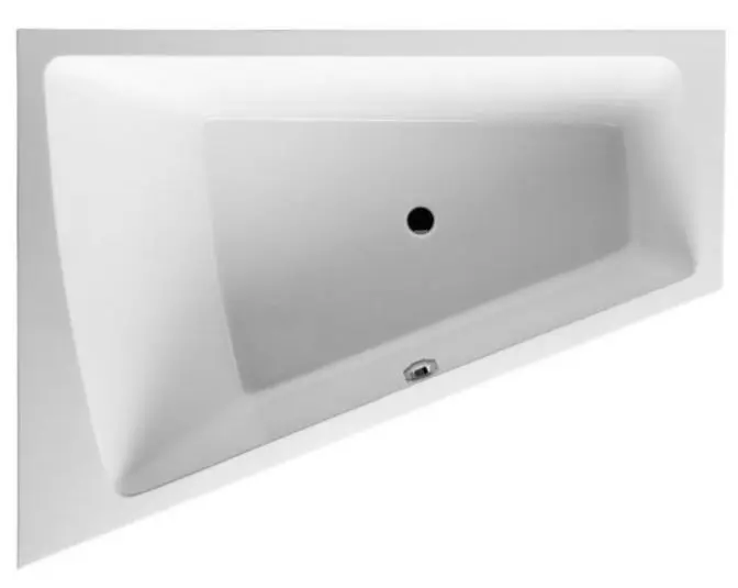 Duravit Paiova - Baignoire asymétrique, 1800x1400 mm, gauche, blanc 700216000000000