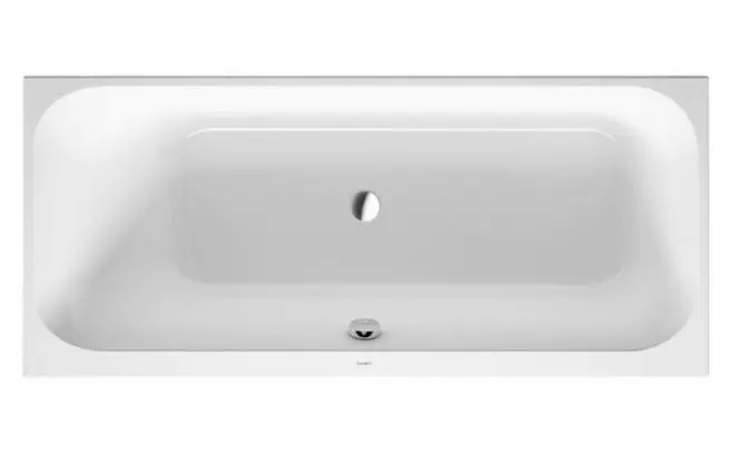Duravit Happy D.2 - Vasca da bagno 170x70 cm, sx, bianco 700310000000000