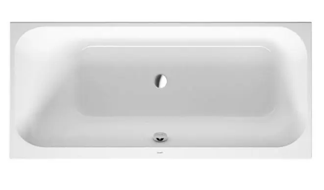 Duravit Happy D.2 - Bañera 170x75 cm, variante izquierda, blanco 700312000000000