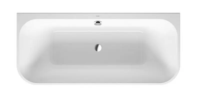 Duravit Happy D.2 - Volně stojící vana, 1800x800 mm, s panelem, bílá 700318000000000