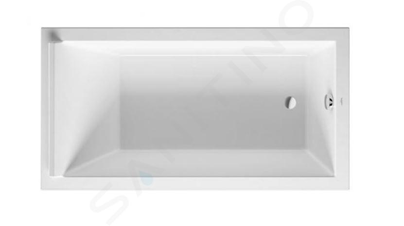 Duravit Starck - Bad 1700x900 mm, wit 700337000000000