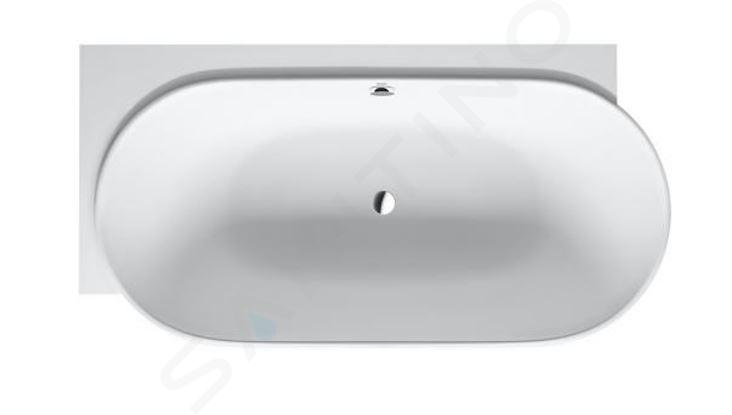 Duravit Luv - Vasca da bagno 1850x950 mm, sx, DuraSolid, bianco 700431000000000