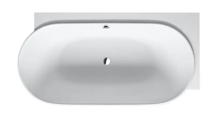 Duravit Luv - Vaňa, 1850x950 mm, pravá, DuraSolid, biela 700432000000000