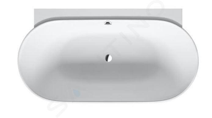 Duravit Luv - Freistehende Badewanne, 1800x950 mm, DuraSolid, weiß 700433000000000