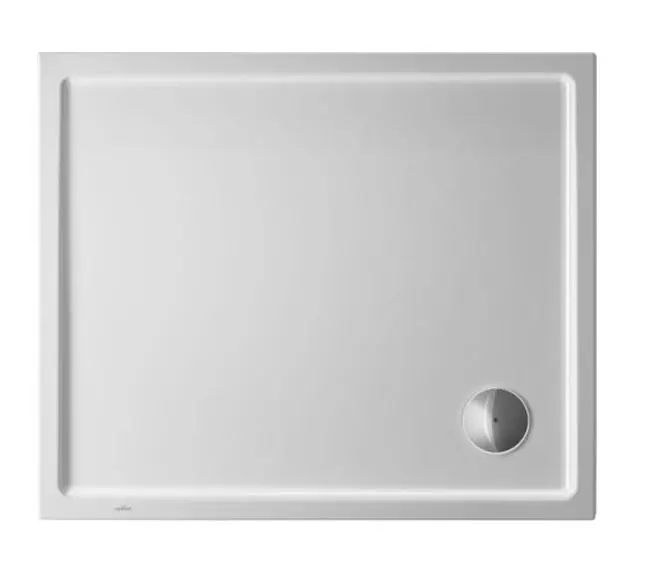 Levně Duravit Starck Slimline - Sprchová vanička 90x75x5 cm, Antislip, bílá 720117000000001